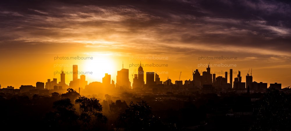 Hot Town Summer in the City – Pano - Photos | Melbourne