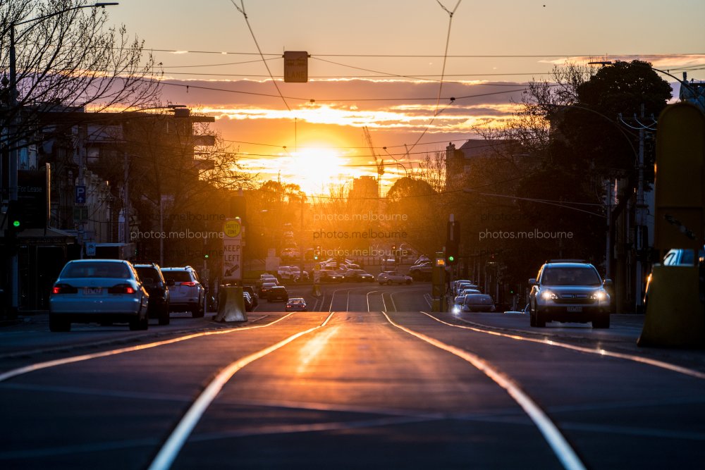Tram tracks to the sunset - Photos | Melbourne