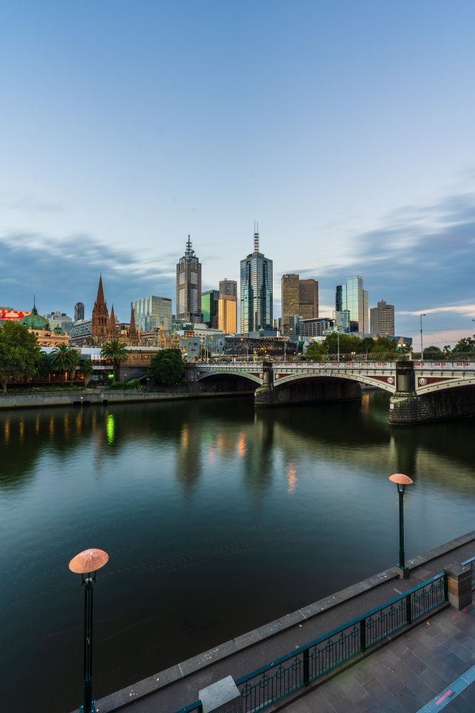 Iconic Melbourne portrait at dusk - Photos | Melbourne