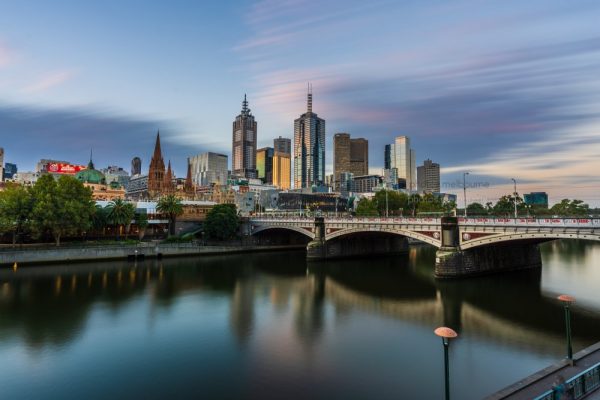 Postcard Melbourne under pink clouds - Photos | Melbourne